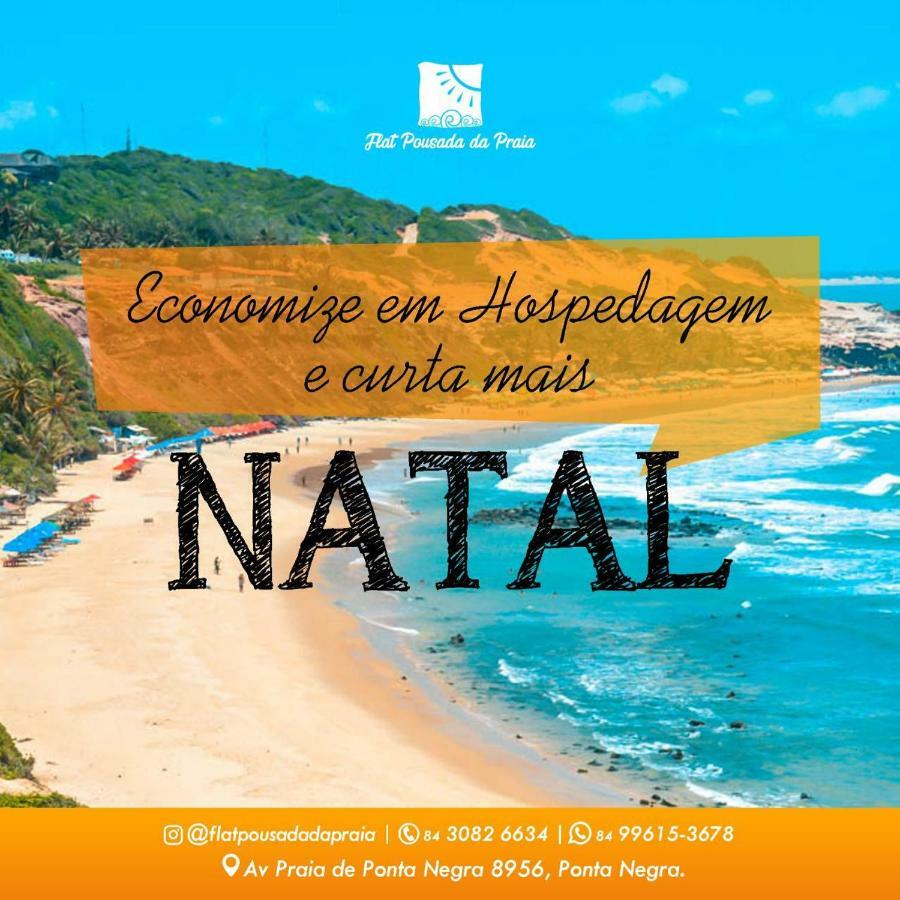 Flat Pousada Da Praia Натал Екстериор снимка